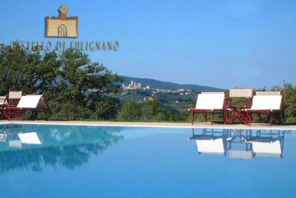 Castello Di Fulignano Ildebrando Superior Apartment San Gimignano Exterior foto