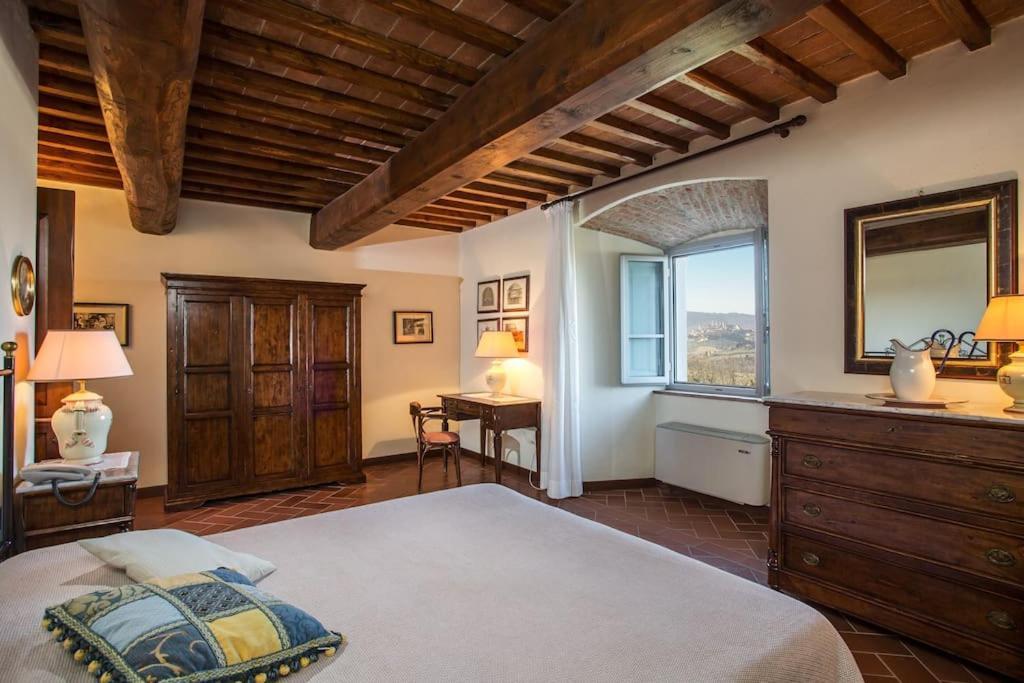 Castello Di Fulignano Ildebrando Superior Apartment San Gimignano Exterior foto